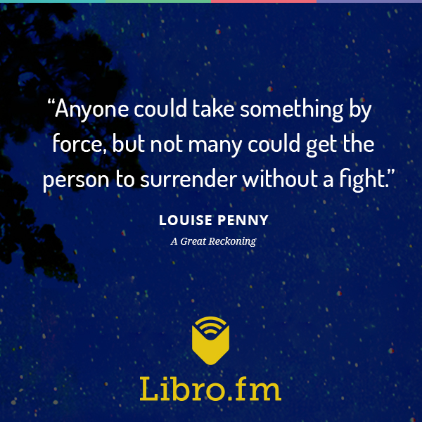 Anyone could take something by force, but not many could get the person to surrender without a fight.