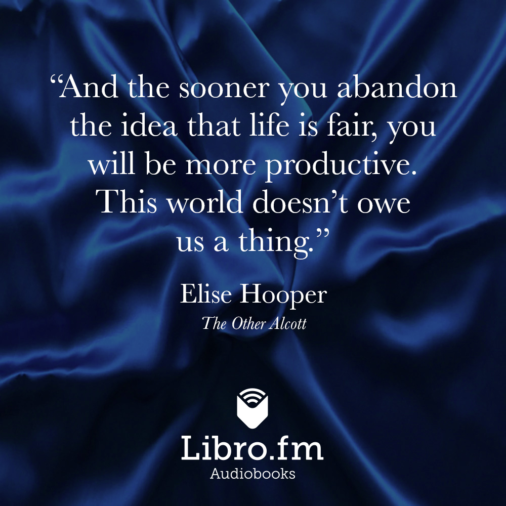 And the sooner you abandon the idea that life is fair, you will be more productive. This world doesn’t owe us a thing.