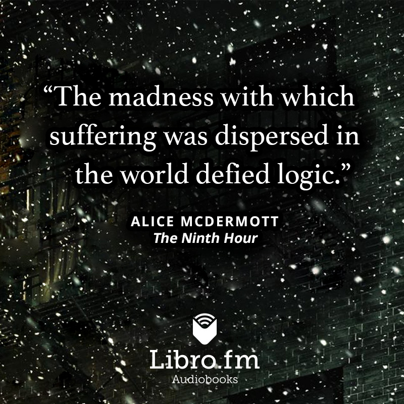The madness with which suffering was dispersed in the world defied logic.