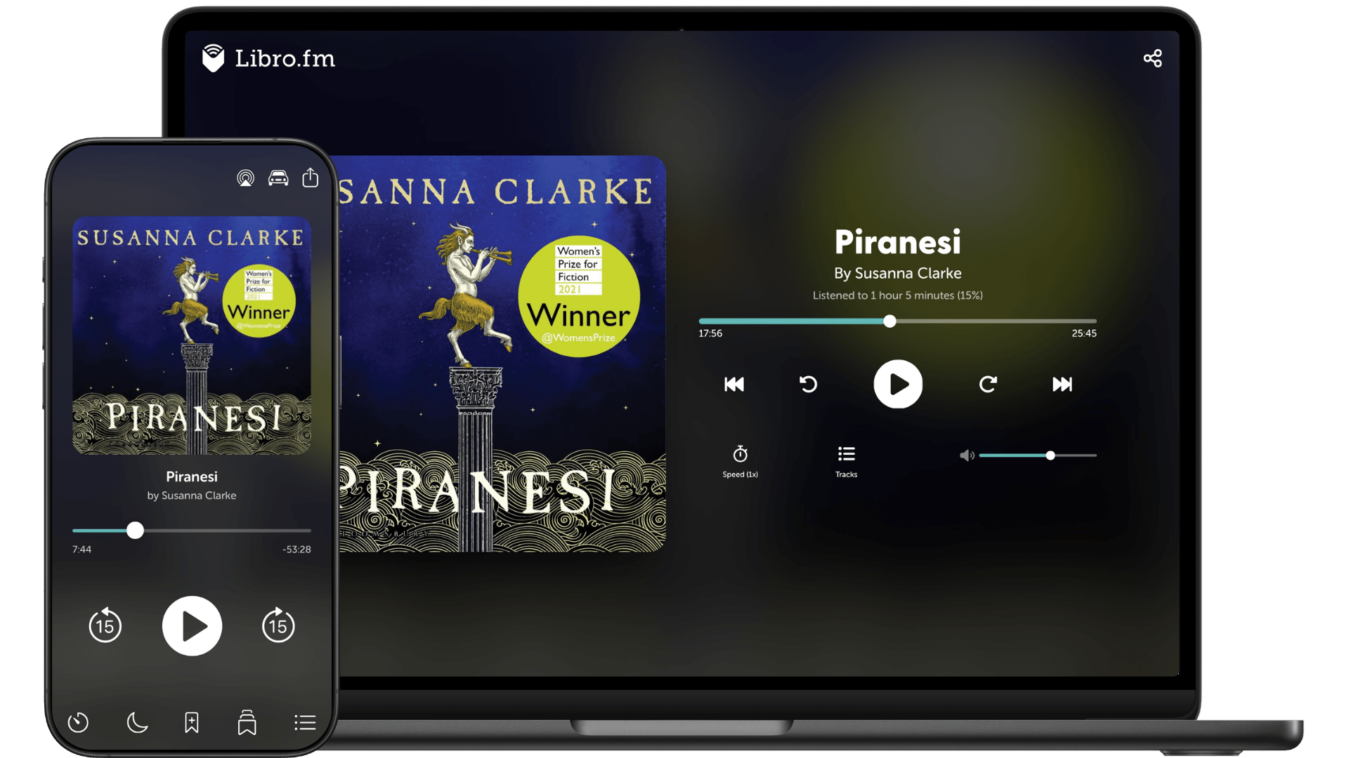Parable of the Sower audiobook in Libro.fm app and web player